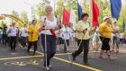 Областной фестиваль скандинавской ходьбы собрал 380 участников