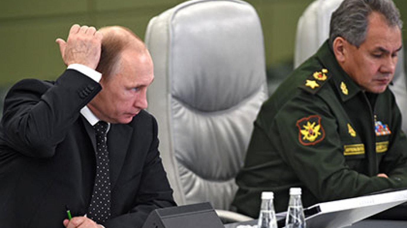 Путин приказал провести внезапную проверку ЦВО