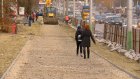Коммунальщики не благоустроили тротуар на проспекте Строителей после земляных работ