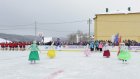 Губернатор открыл многофункциональную хоккейную площадку в Городище