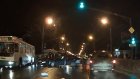 В Сети появилось видео вечерней аварии на Карпинского