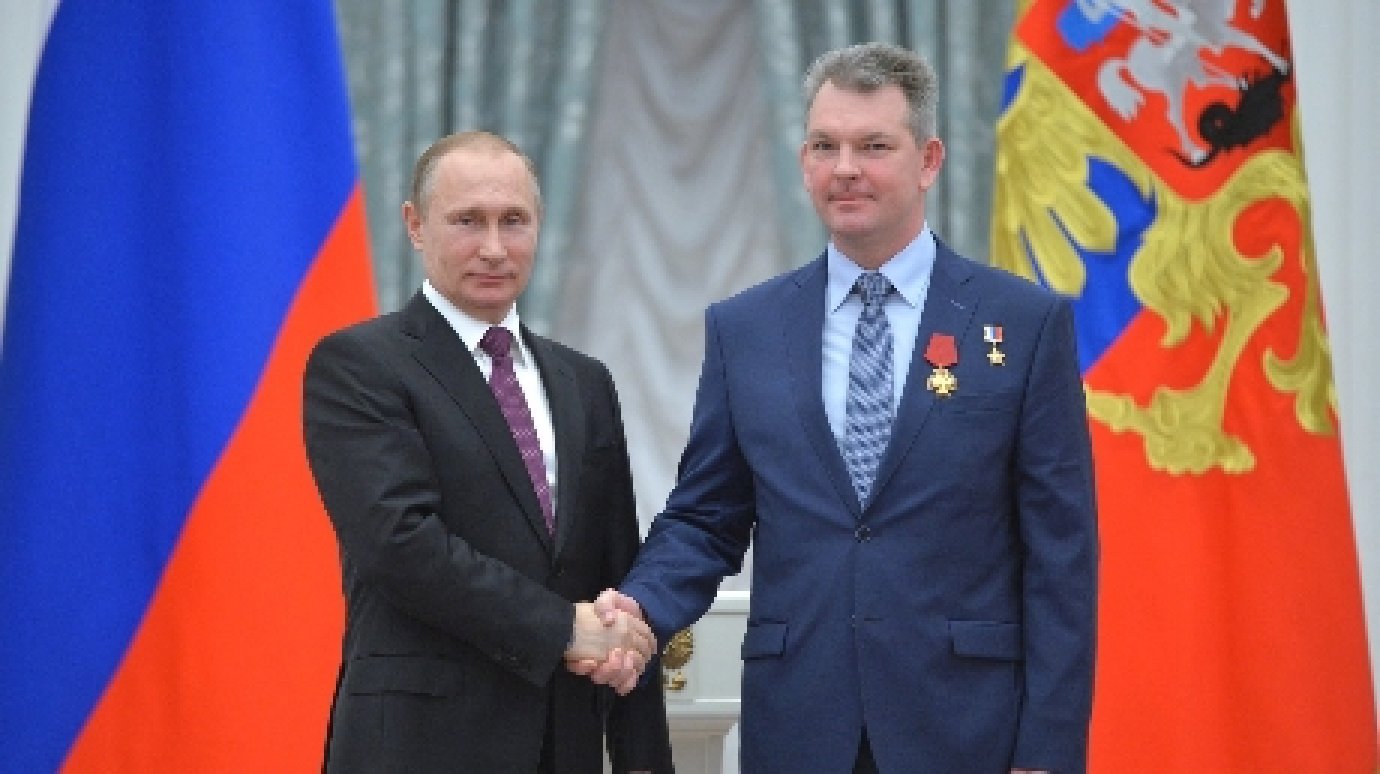 Александр Самокутяев награжден орденом «За заслуги перед Отечеством»