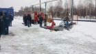 В Кузнецке потушили условный пожар на опасном объекте