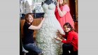 В Великобритании создали съедобное свадебное платье