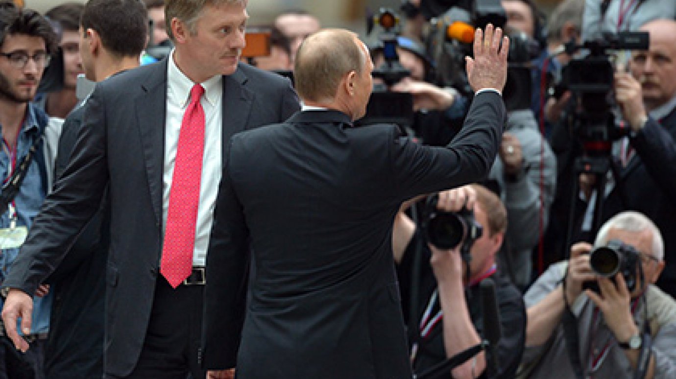 Песков назвал самые популярные вопросы прямой линии с Путиным