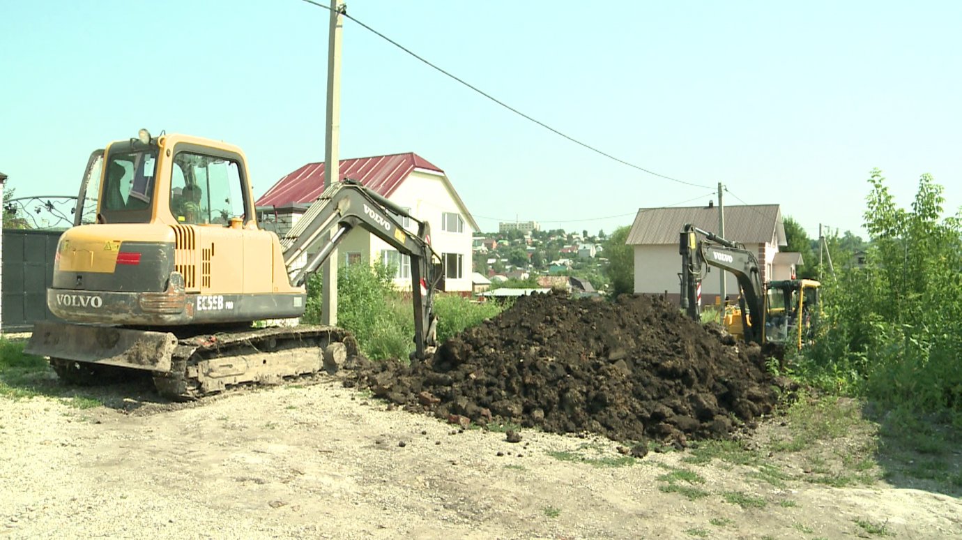 В Пензе жители трех переулков за свой счет провели канализацию