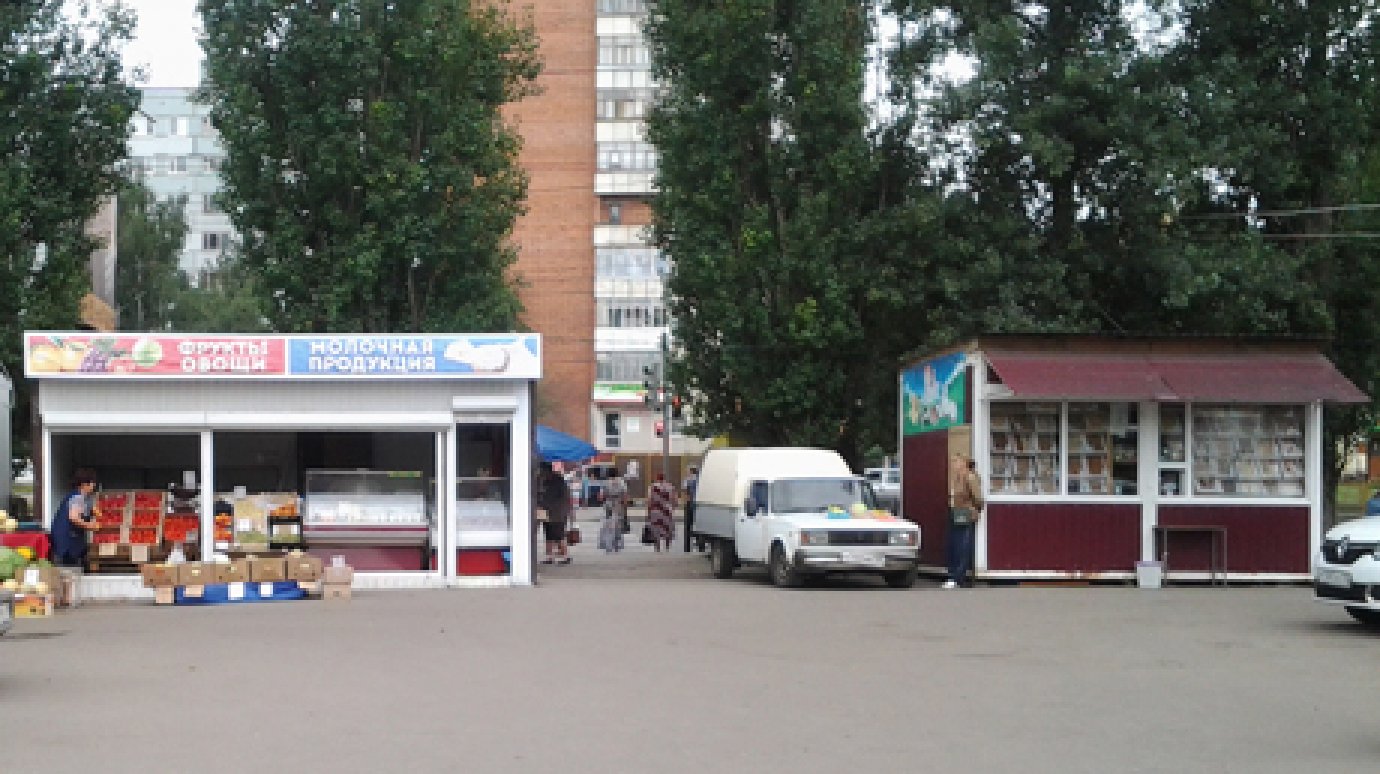 Малый бизнес оккупировал аллею на проспекте Строителей