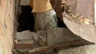 После ремонта труб в фундаменте дома на Терешковой появилась дыра