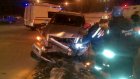 В Пензе столкнулись Toyota Land Cruiser и ВАЗ-2107