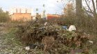 На улице Терновского выросла гора мусора