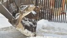 В Кузнецке предприниматели добровольно занялись уборкой снега