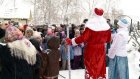 У храма Князя Дмитрия Донского организовали рождественскую елку