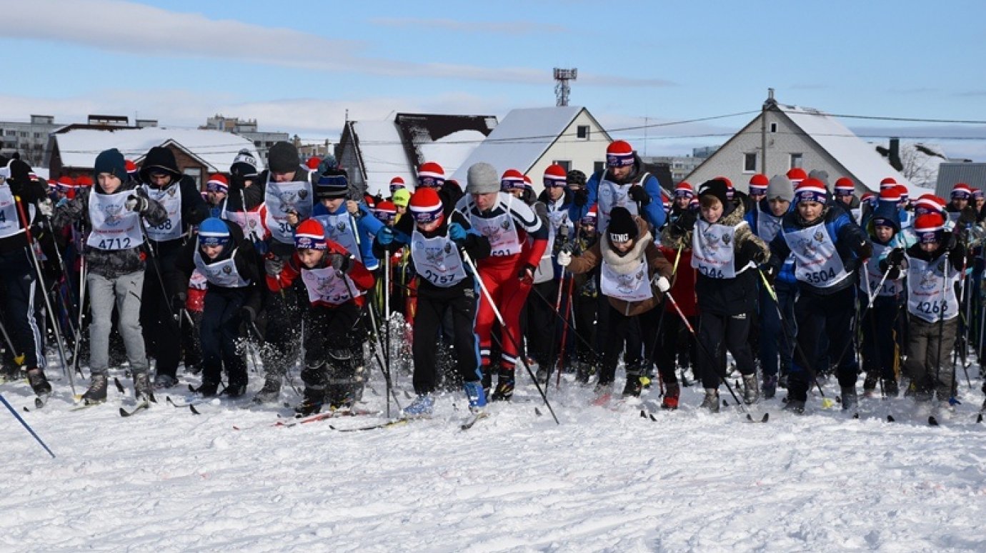 Массовая гонка «Лыжня России» собрала в Пензе более 2 000 человек