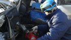 ДТП на ул. 40 лет Октября: водителя «десятки» доставали спасатели