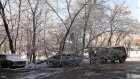 Упавшее дерево блокировало проезд на ул. Ленинградскую