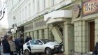 На улице М. Горького Skoda с женщиной за рулем врезалась в здание