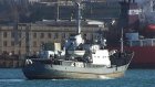 Разведывательный корабль «Лиман» затонул после столкновения