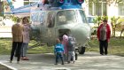 У регионального отделения ДОСААФ установили вертолет МИ-2