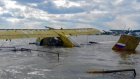 Предназначенный для борьбы с последствиями паводка самолет затопило в Сибири