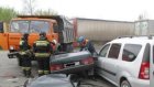 Под Чемодановкой молодой водитель ВАЗ-21099 погиб в аварии с КамАЗом