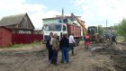 Улицу Придорожную в Пензе залило канализационными стоками