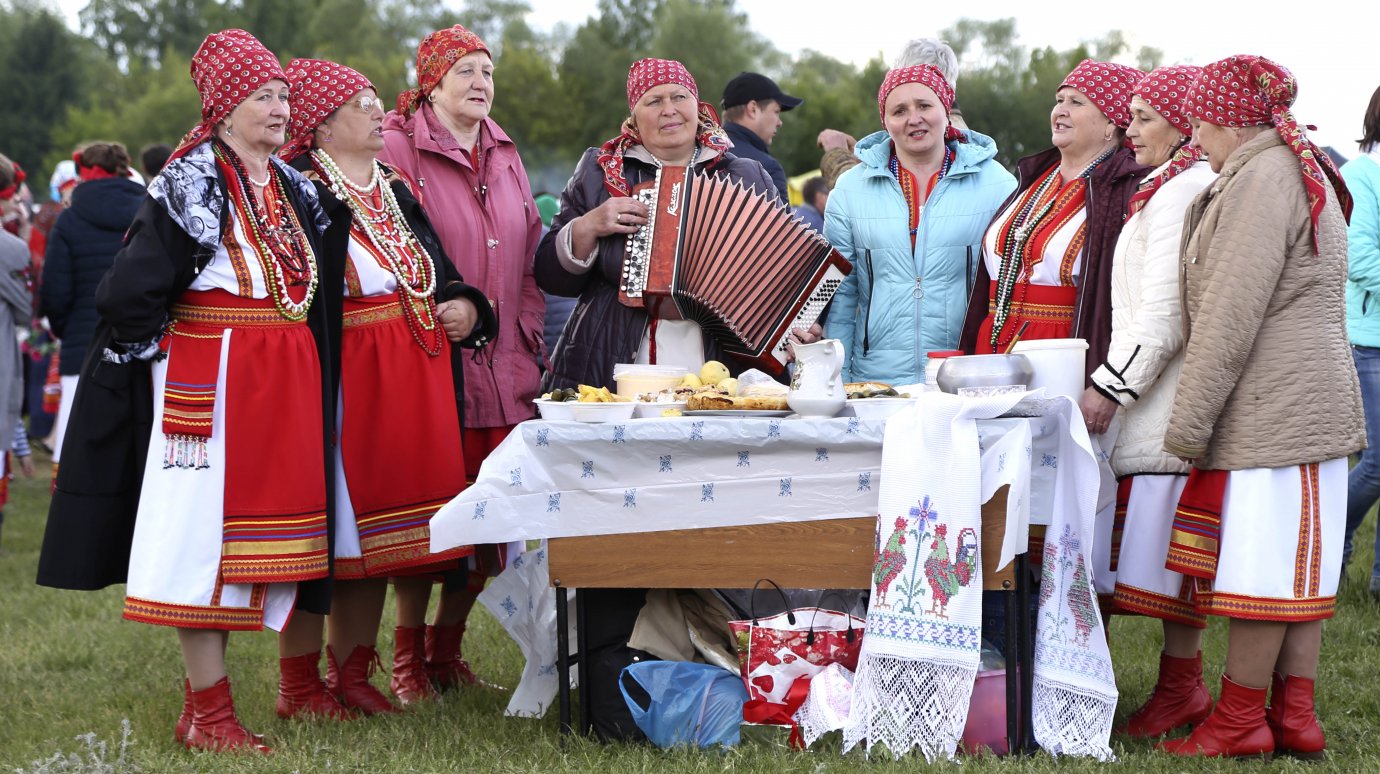 В Пазелках прошел традиционный праздник мордовской культуры