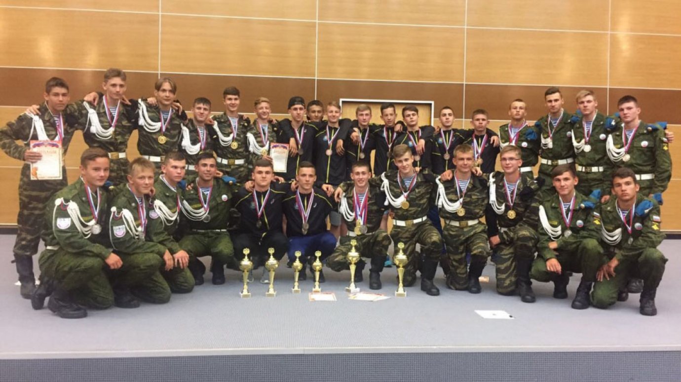 Пензенские допризывники завоевали серебро на спартакиаде молодежи
