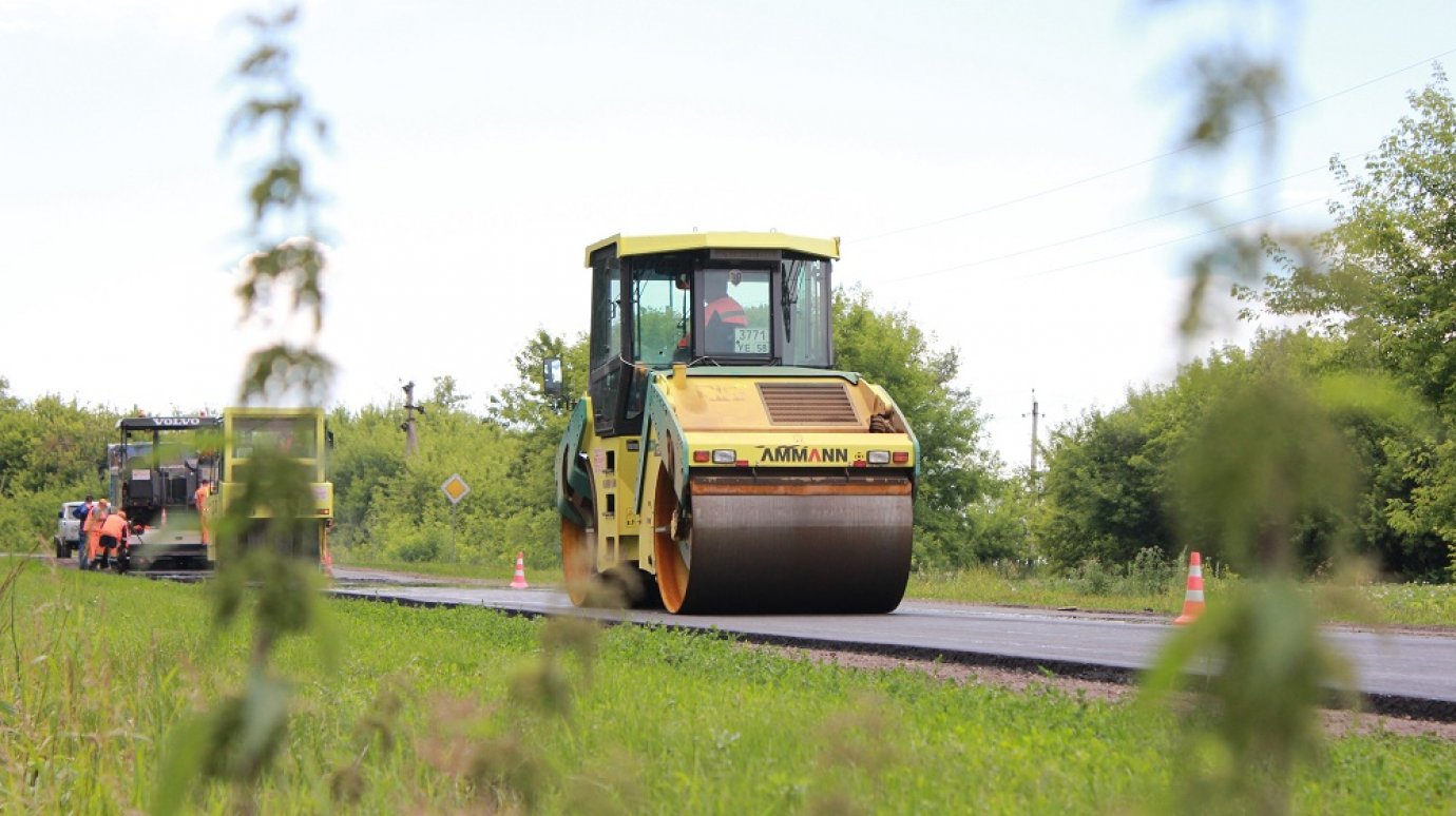 Начался ремонт дороги от трассы Тамбов - Пенза до Тамалы