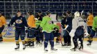 Игроки пензенского «Дизеля» провели первую тренировку на льду