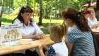 В арбековском парке доктора научили юных пензенцев чистить зубы