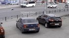В Сети появилось видео ДТП с девушкой-пешеходом на ул. Терновского
