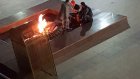 У Вечного огня в Ульяновске пожарили сосиски