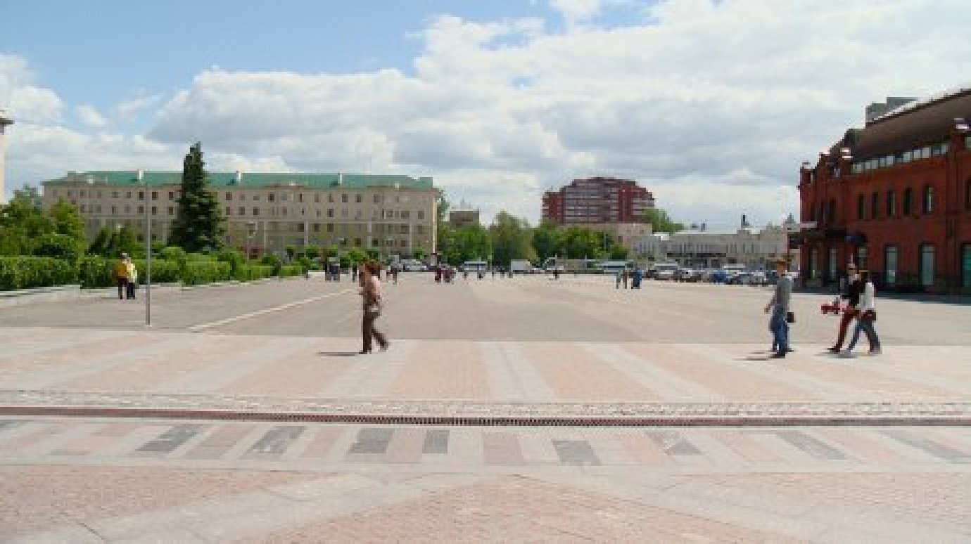 Площадь Ленина в Пензе выложат плиткой в 2018 году