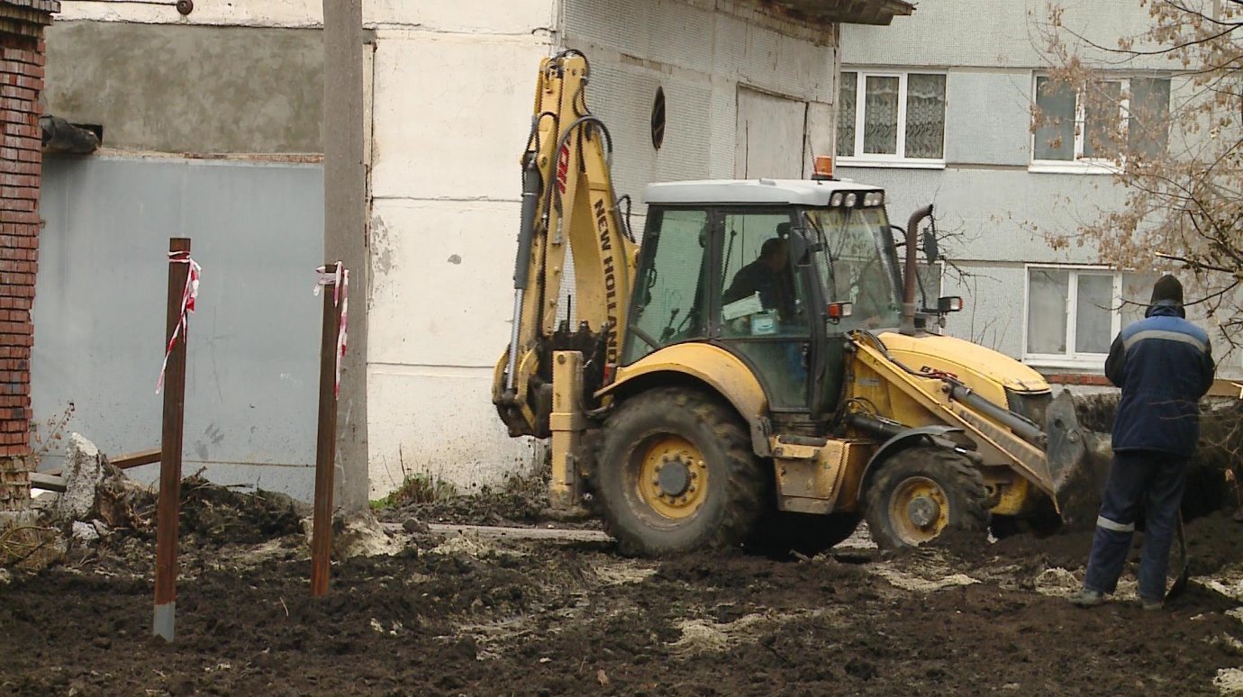 Жители улицы Пушкина недовольны результатами ремонта труб