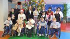 Воспитанники Нижнеломовского детдома получили подарки от росгвардейцев