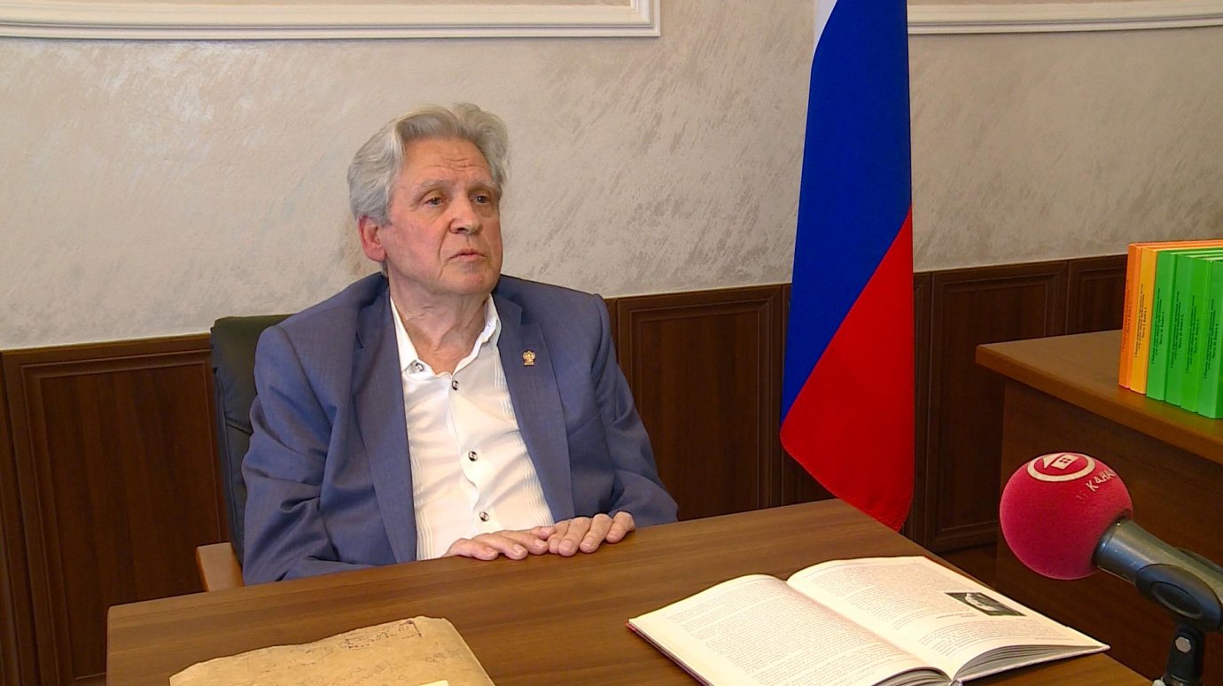 Экс-председатель Пензенского облсуда П. Симонов отметил 90-летний юбилей