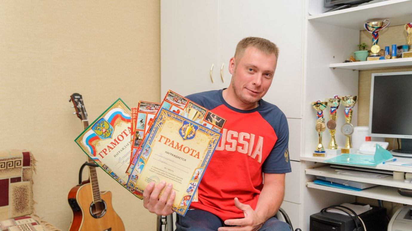 Вадим Супиков поддержал инвалида с активной жизненной позицией