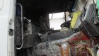 На трассе в Бессоновском районе сгорела кабина МАЗа