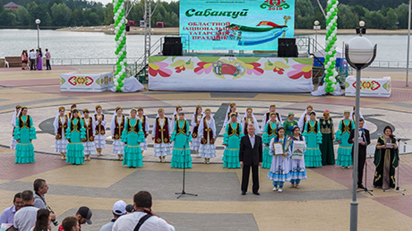 Спутник широко отпраздновал татарский национальный праздник Сабантуй