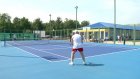 Более 50 теннисистов сражаются за Кубок области среди ветеранов