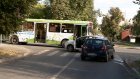 В Пензе столкнулись автобус и два легковых автомобиля
