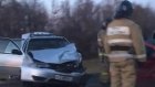 В аварии на трассе в Кузнецком районе пострадала 44-летняя женщина