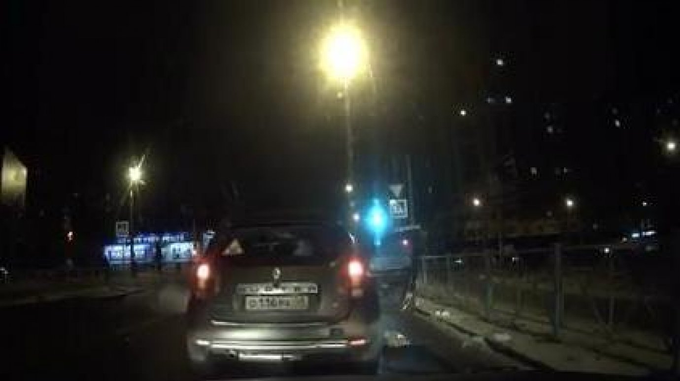 В Пензе заклеймили пассажира Renault, выбросившего пакет на дорогу