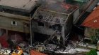 В Бразилии самолет упал на жилые дома