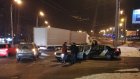 На Карпинского в Пензе в ДТП попали сразу два автомобиля «Яндекс.Такси»