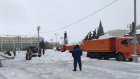 Улицы Пензы чистят от снега 108 спецмашин