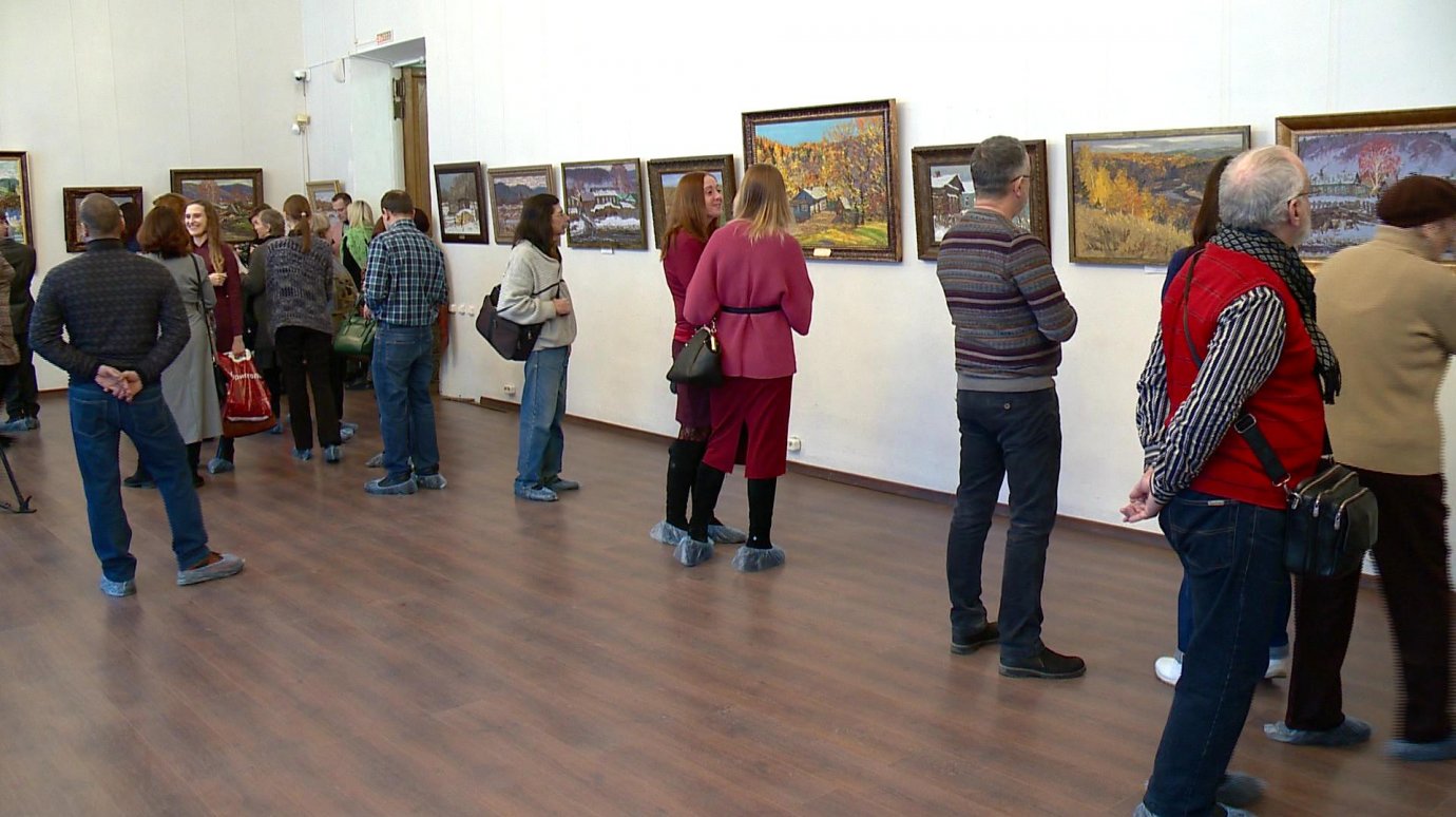 В картинной галерее представили работы пензенского художника Д. Мотова