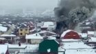 В Терновке пожар в частном доме тушили 23 спасателя и 7 машин