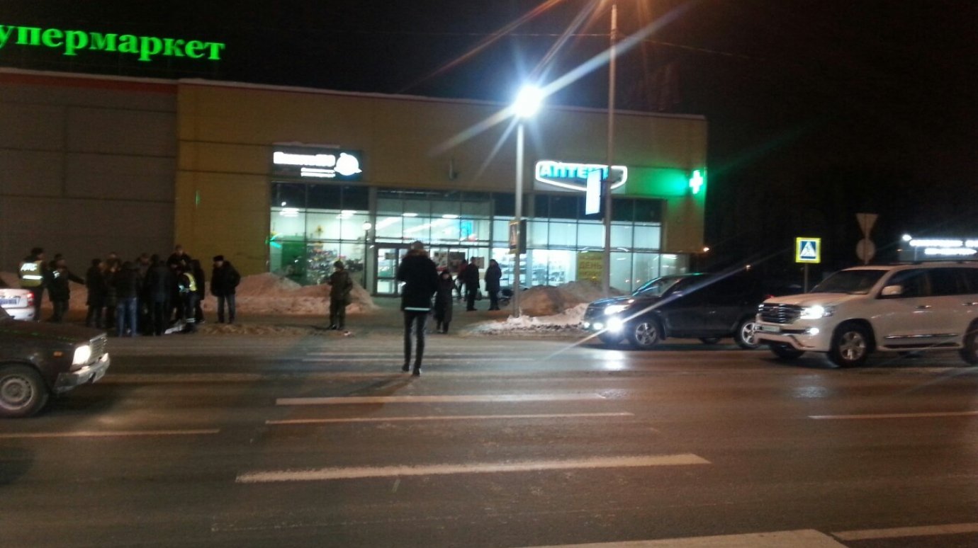На улице Антонова водитель Audi сбил женщину-пешехода