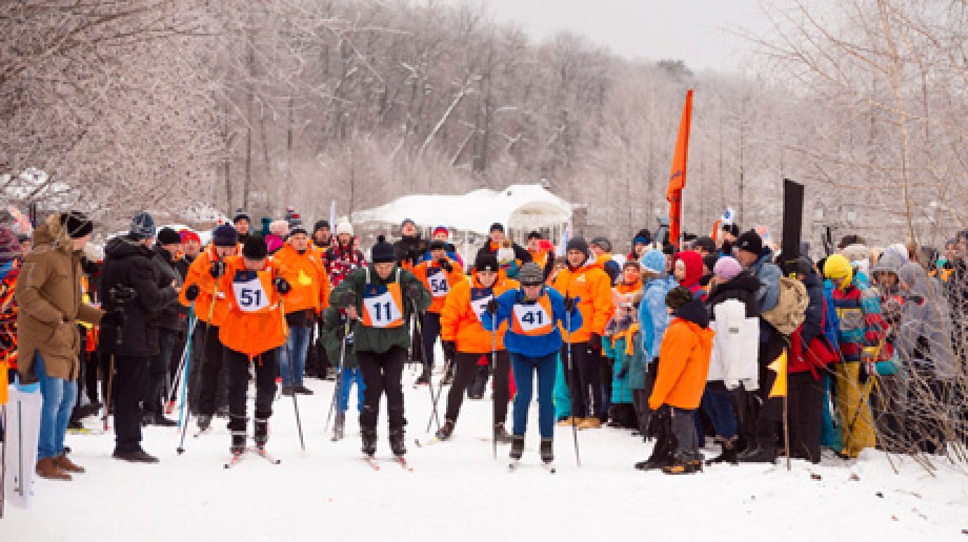 Пензенская компания организовала лыжные гонки среди сотрудников